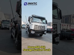 Best Selling HOWO 4*2 5m3 Vacuum Sewage Suction Truck  for Sale