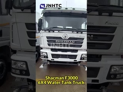 Shacman F3000 Water Tank Truck 6X4 255HP Aluminum Alloy Water Tanker Sprinkler Truck