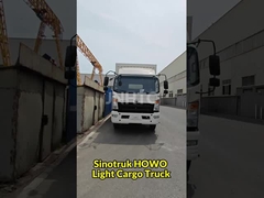 Brand New Howo 4X2 8ton Light Van Container Cargo Truck