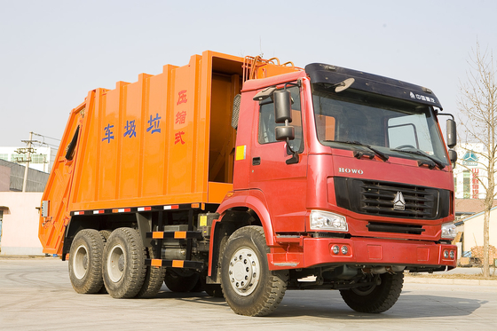 6X4 Safety Steel Garbage Compactor Truck With 16m3 Large Loading Capacity