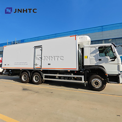 New Sinotruk 20 Tons Refrigerated Truck With Hydraulic Tail Plate Seafood Fruit And Vegetable Fresh-keeping Truck