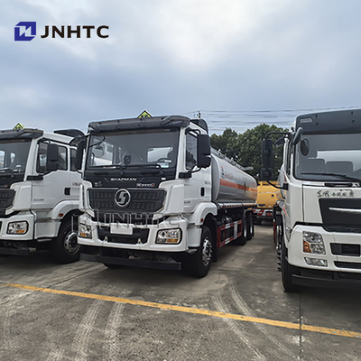 Shacman M3000 Oil Tank Truck 6x4 25CBM Fuel Tank Truck 380HP Shacman Oil Tanker Truck for Sale