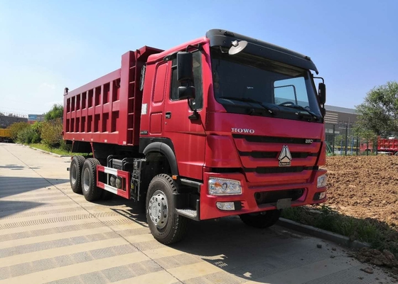 Strong Bearing Capacity Heavy Duty Dump Truck / Sinotruk Howo Dump Truck