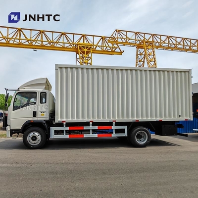 Brand New Howo 4X2 8ton Light Van Container Cargo Truck