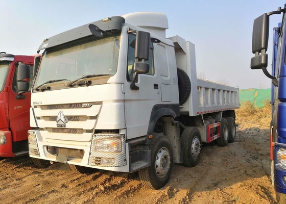 White HOWO 8x4 Tipper Truck Heavy Duty Construction Dump Truck 30 Cubic