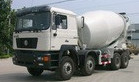 ZZ1251N3841C Concrete Mixer Truck , Trailer Cement Mixer 6x4 Sinotruk STEYR