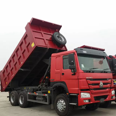 10 Wheeler Sinotruk HOWO 6*4 Heavy Duty Tipper Trucks