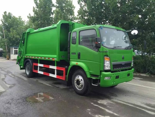 SINOTRUK HOWO 4*2 Compacted 12m3 Garbage Compactor Truck