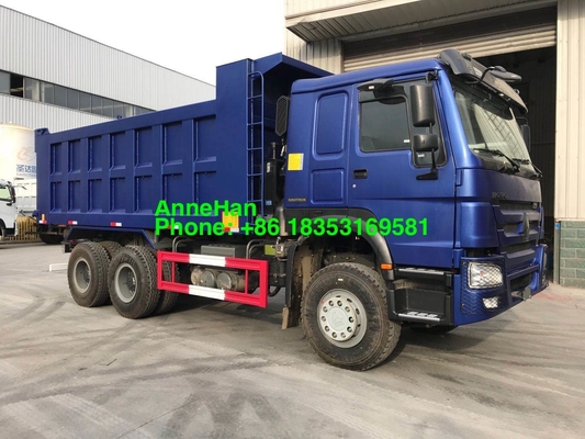 Blue 20M3 40T LHD Heavy Duty Dump Truck Front Lifting