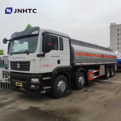 Sinotruk Howo Euro2 8x4 15cbm Fuel Tank Truck Stainless Steel Aluminum Alloy 5083