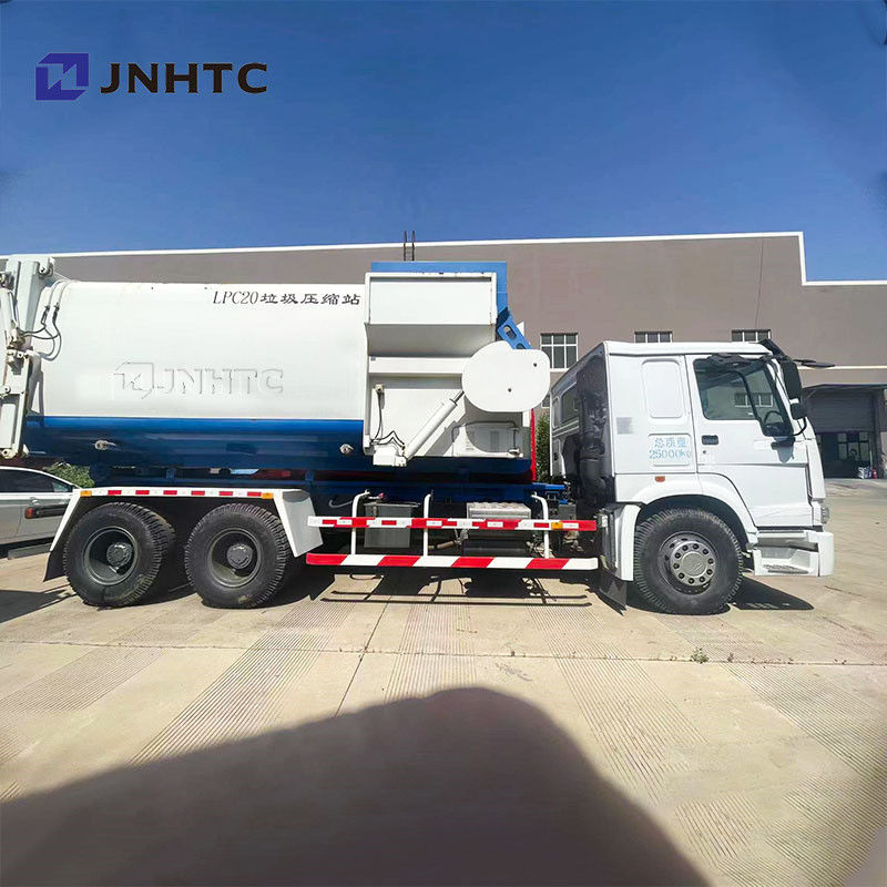 HOWO NX Garbage Truck Compactor 6x4 290HP Can Cleaning Truck Garbage ...