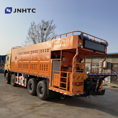 Road Maintenance Fiber Slurry Sealing Truck HOWO 8x4 A7 H5