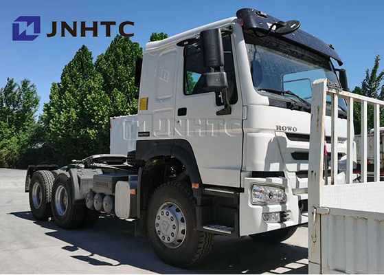 6x4 Prime Mover 10 Wheels Howo Tractor Truck 420 Hp