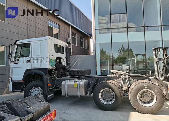 6x4 Prime Mover 10 Wheels Howo Tractor Truck 420 Hp