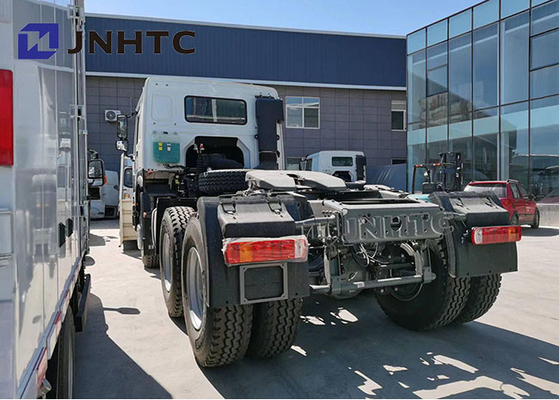 6x4 Prime Mover 10 Wheels Howo Tractor Truck 420 Hp