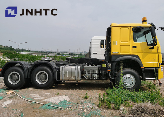 371HP Sinotruk HOWO 6X4 Tipper Truck Yellow 25 Tons