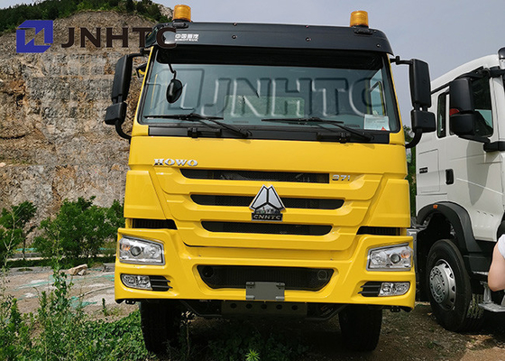 371HP Sinotruk HOWO 6X4 Tipper Truck Yellow 25 Tons