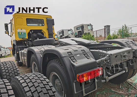 371HP Sinotruk HOWO 6X4 Tipper Truck Yellow 25 Tons