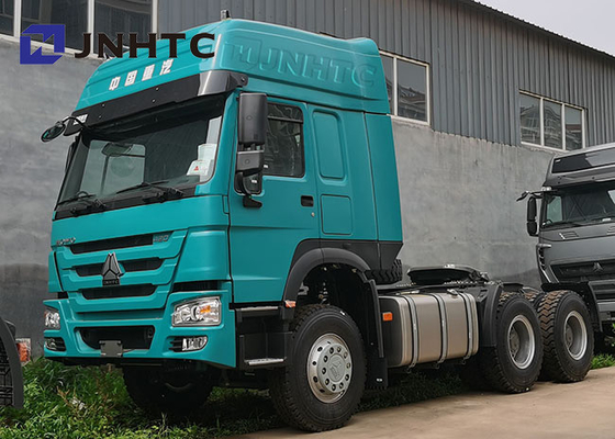 Sinotruk HOWO Green Tipper Truck 6X4 420HP Diesel Fuel Type