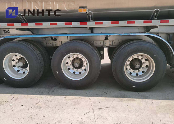 Aluminum 45000L Oil Tanker Trailer 3 Axles Q235 Q345
