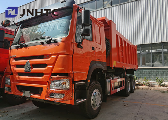 Off Road 20 Cbm Orange Sinotruck Dump Truck HOWO 6x4