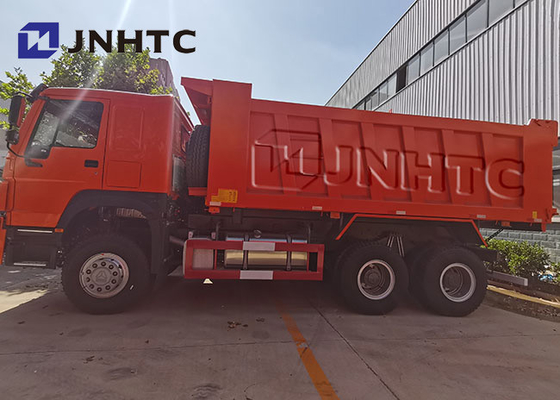 Off Road 20 Cbm Orange Sinotruck Dump Truck HOWO 6x4