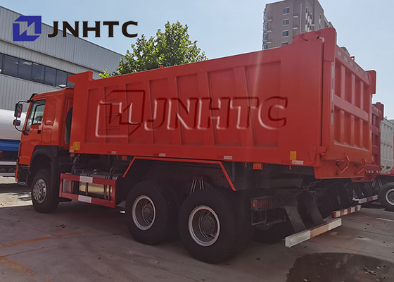 Off Road 20 Cbm Orange Sinotruck Dump Truck HOWO 6x4