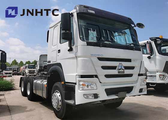371HP Sinotruk Howo 6x4 25 Tons Diesel Tractor Truck With Trailer Head