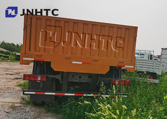 Sinotruk 8x4 Hohan Flat Back Trucks 31tons Lhd With Lifting Axle