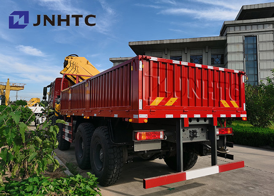 Sinotruck Howo 8x8 All Wheel Drive Cargo Truck With 30t 13t Cranes