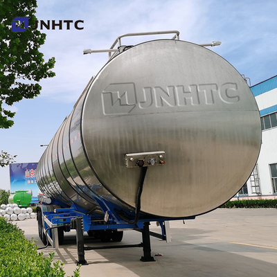 3 Axles Crude Gasoline Water Oil Tank Semi Trailer 45000L 50000Liters