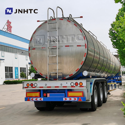 3 Axles Crude Gasoline Water Oil Tank Semi Trailer 45000L 50000Liters