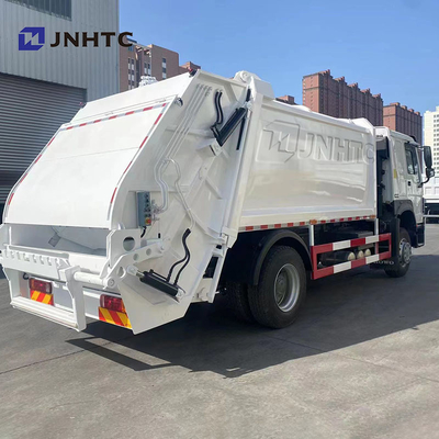 Sinotruck 371HP Garbage Compactor Truck HOWO 4X2 Trash Truck