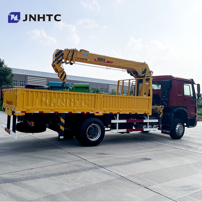 Sinotruk HOWO 4x2 300hp Crane Truck Manual Transmission