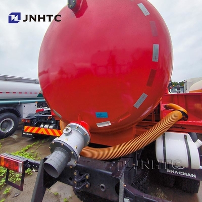 Shacman F3000 Suction Tanker Trucks 6x4 340HP Sewage Fecal