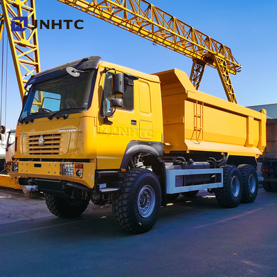 Diesel Fuel Type Sinotruk Howo All Wheel Drive Truck 6x6 380hp Dump Truck