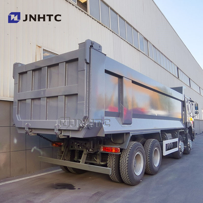 12 Wheeler Dump Truck Howo 31 Tons 8x4 380HP Left Hand Drive Dump Truck