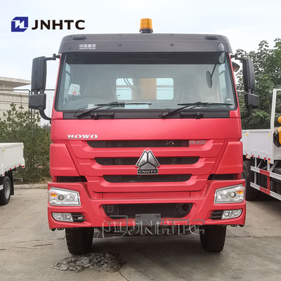 Howo 6x4 Straight Arm Crane Truck 10 Wheels 340hp Cargo With Crane Truck