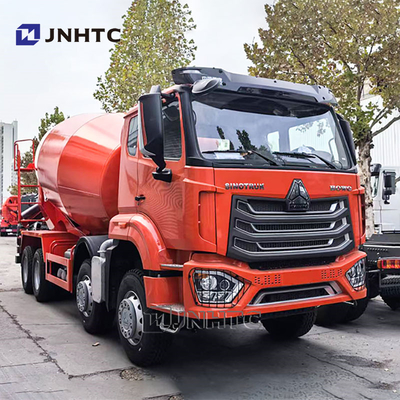 Howo Concrete Cement Mixer Truck 8X4 380HP 12 Wheel Euro 2 4  High Quality