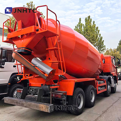 Howo Concrete Cement Mixer Truck 8X4 380HP 12 Wheel Euro 2 4  High Quality