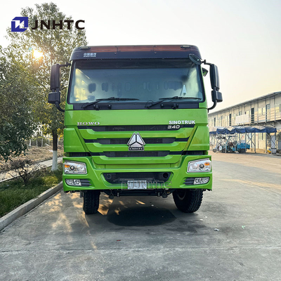 HOWO 6x4 Garbage Truck Compactor Euro 2 Waste Disposal Garbage Rear Loader Truck Green Diesel  Model New