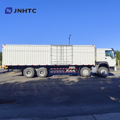 Sinotruk Howo  Cargo Truck 7.2m Van Cargo Truck 8*4 400HP 12wheeler Best Product