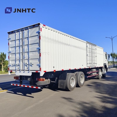 Sinotruk Howo  Cargo Truck 7.2m Van Cargo Truck 8*4 400HP 12wheeler Best Product
