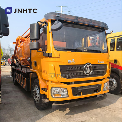 New Vacuum Truck Sewage Suction Tanker Trucks  Shancman L3000 4X2 245HP Top Quality