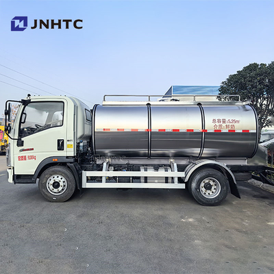 Factory Price 5 Cbms Water Tanker Truck For Fresh Milk Transport