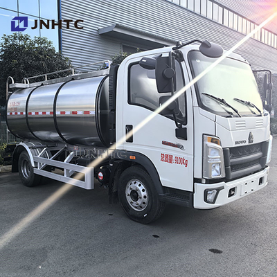 Factory Price 5 Cbms Water Tanker Truck For Fresh Milk Transport