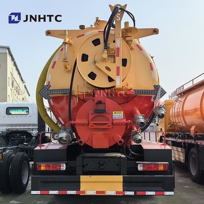 Howo TX Sewage Suction Vehicle Sewage Pump Trucks New 16m3 6X4 10 Wheels 350HP