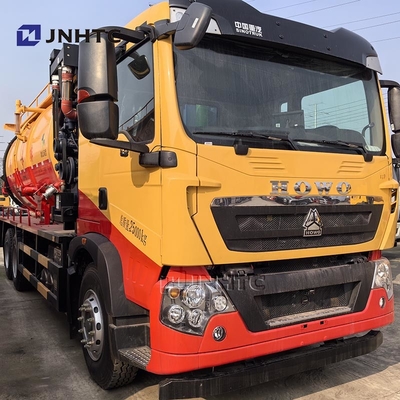 Howo TX Sewage Suction Vehicle Sewage Pump Trucks New 16m3 6X4 10 Wheels 350HP