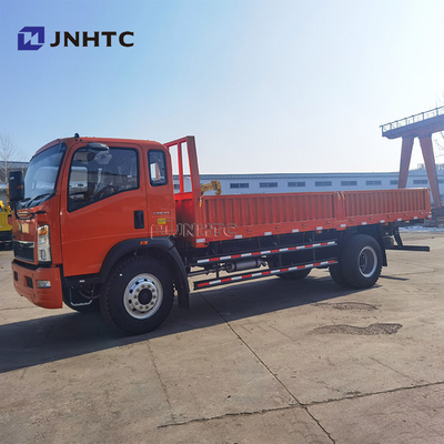 Hot Sale HOWO Cargo Trucks 4X2 6 Wheels 8-10Tons Light Right Drive With Air Conditioning