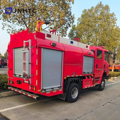 NEW Howo Fire Fighting Truck 5000L Water Foam Tanker 4X4 Fire Fighting Truck Good Price